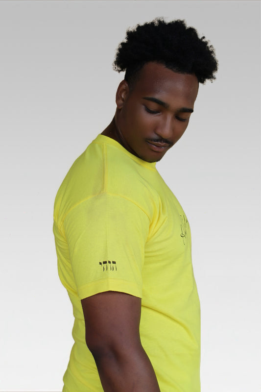 Yellow Anointed Clay Tee